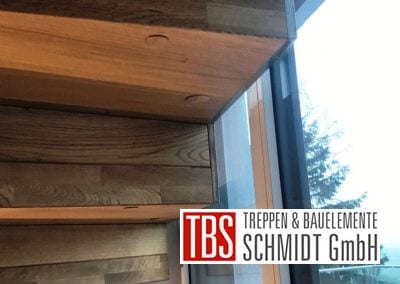 Die Unteransicht auf die Faltwerktreppe Battenberg der Firma TBS Schmidt GmbH