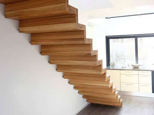 Faltwerktreppe mit Edelstahl Handlauf FW 120