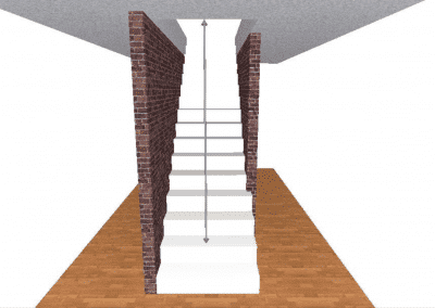 Ansicht Rendering Treppe der Firma TBS Schmidt GmbH