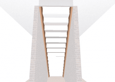 Rendering Treppe der Firma TBS Schmidt GmbH