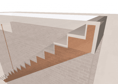 Rendering Treppe der Firma TBS Schmidt GmbH