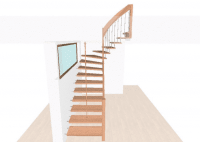 Rendering Planung Treppe der Firma TBS Schmidt GmbH