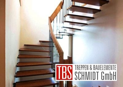 Halbgewendelte Bolzentreppe Hildesheim der Firma TBS Schmidt GmbH