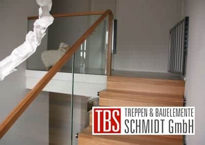 Bruestungsgelaender der Faltwerktreppe Adelberg der Firma TBS Schmidt GmbH