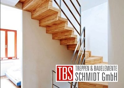 Das Edelstahlgelaender Faltwerktreppe Baden Baden der Firma TBS Schmidt GmbH