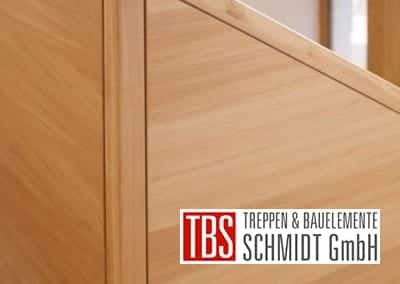 Das Treppengelaender der Faltwerktreppe Hannover der Firma TBS Schmidt GmbH