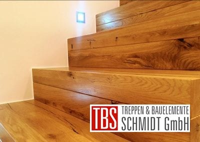 Treppenstufen der Faltwerktreppe Kleinsteinhausen der Firma TBS Schmidt GmbH