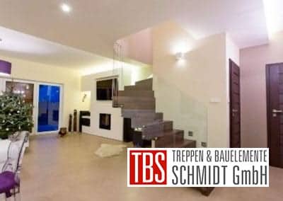 Raumansicht der Faltwerktreppe Meersbusch der Firma TBS Schmidt GmbH