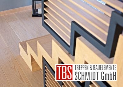 Faltwerkoptik der Faltwerktreppe Nuernberg der Firma TBS Schmidt GmbH