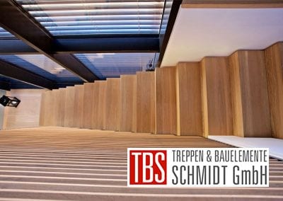 Draufsicht der Faltwerktreppe Nuernberg der Firma TBS Schmidt GmbH
