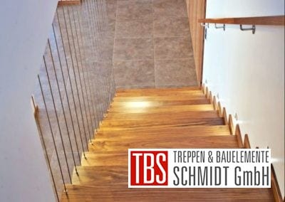 Ansicht auf die Faltwerktreppe Vaihingen der Firma TBS Schmidt GmbH