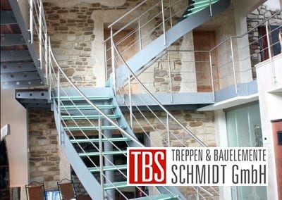 Glastreppe Luxemburg der Firma TBS Schmidt GmbH