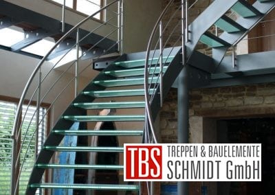 Glastreppe Luxemburg der Firma TBS Schmidt GmbH