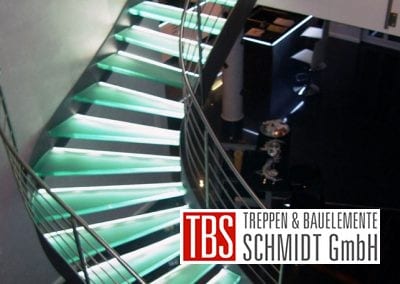 Glastreppe Muenchen der Firma TBS Schmidt GmbH