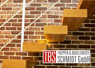 Treppenstufen der Kragarmtreppe Sachsen der Firma TBS Schmidt GmbH