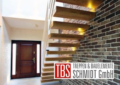 Rueckansicht der Kragarmtreppe Sachsen der Firma TBS Schmidt GmbH