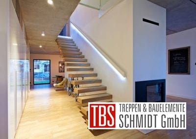 Kragarmtreppe Karlsruhe der Firma TBS Schmidt GmbH