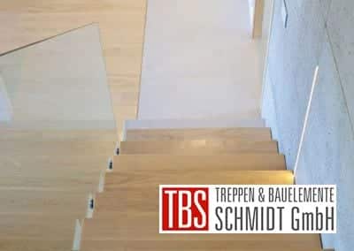 Die Treppenstufen der Mittelholmtreppe Karlsruhe der Firma TBS Schmidt GmbH