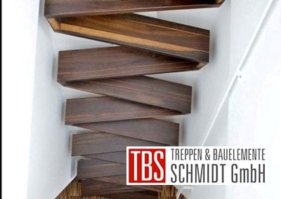 Treppenstufen der Raumspartreppe Freiburg der Firma TBS Schmidt GmbH