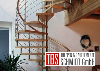 Spindeltreppe Landstuhl der Firma TBS Schmidt GmbH