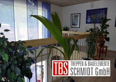 Galeriegelaender der Wangen-Bolzentreppe Zweibruecken der Firma TBS Schmidt GmbH