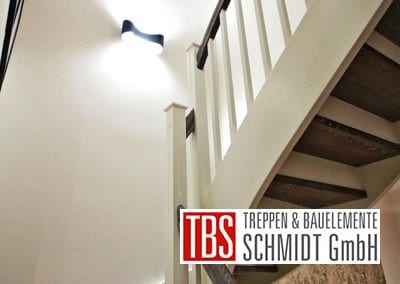 Treppenwange der Color-Wangentreppe Bad Homburg der Firma TBS Schmidt GmbH
