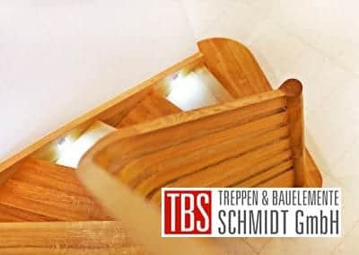 LED Beleuchtung Wangentreppe Heidelberg der Firma TBS Schmidt GmbH