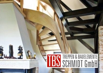 Rueckansicht Wangentreppe Offenbach der Firma TBS Schmidt GmbH