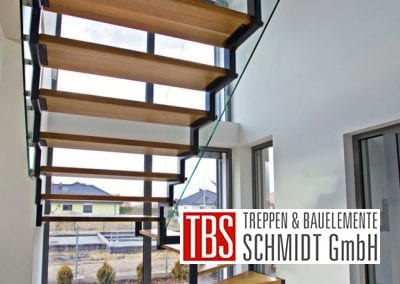 Unteransichter der Zweiholmtreppe Landau der Firma TBS Schmidt GmbH