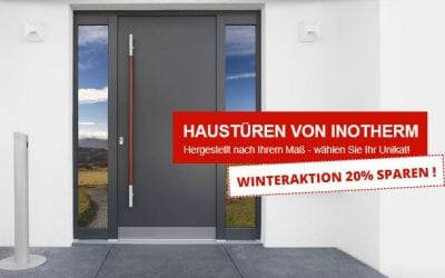 Unsere INOTHERM Winteraktion – 20% auf alle Haustüren