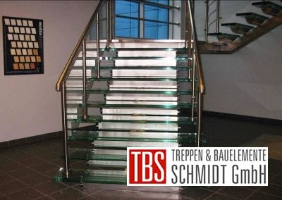 Glastreppe Augsburg der Firma TBS Schmidt GmbH