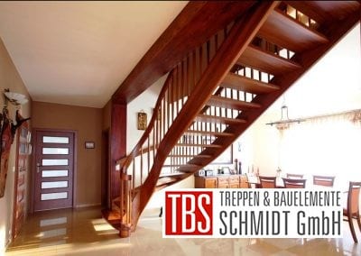 Seitenansicht Wangentreppe Gera der Firma TBS Schmidt GmbH