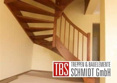 Seitenansicht Wangentreppe Merzig der Firma TBS Schmidt GmbH