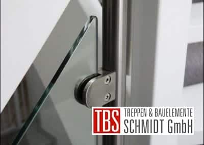 Glashalterung der Color-Wangentreppe St. Augustin der Firma TBS Schmidt GmbH
