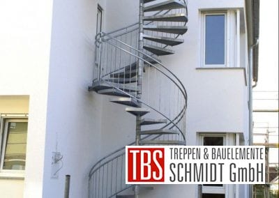 Doppelgewendelt Außentreppe der Firma TBS Schmidt GmbH