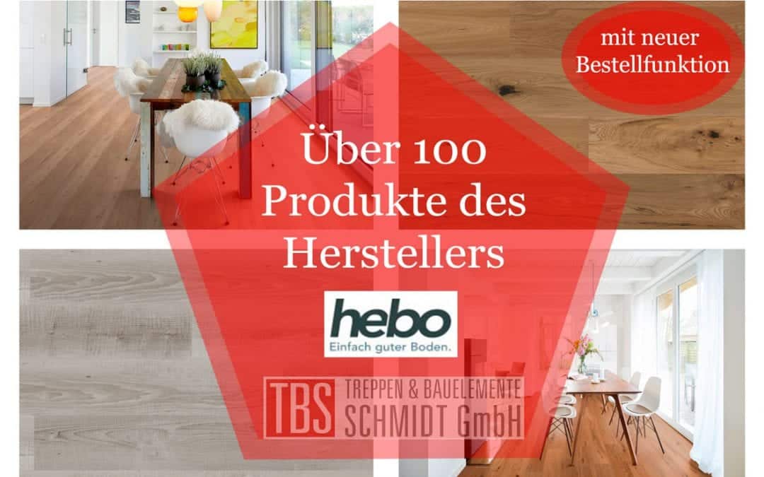 Über 100 Produkte von hebo