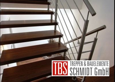 Edelstahlgelaender Bolzentreppe Kiel der Firma TBS Schmidt GmbH