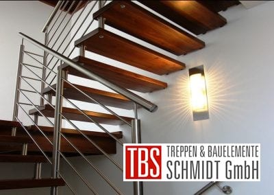 Edelstahlgelaender Bolzentreppe Kiel der Firma TBS Schmidt GmbH
