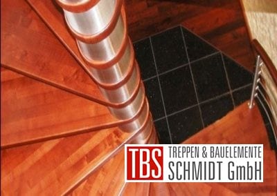 Spindeltreppe Kirkel der Firma TBS Schmidt GmbH