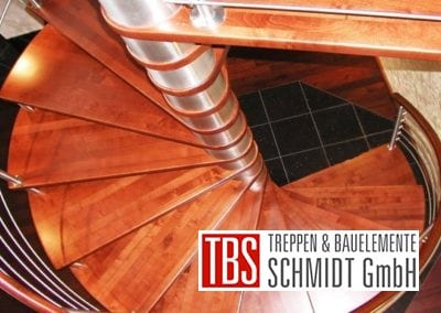 Ansicht Spindeltreppe Kirkel der Firma TBS Schmidt GmbH