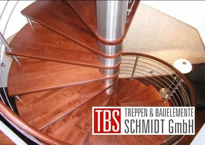 Spindeltreppe Kirkel der Firma TBS Schmidt GmbH