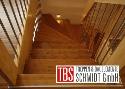 Bruestungsgelaender Bolzentreppe Ratingen der Firma TBS Schmidt GmbH