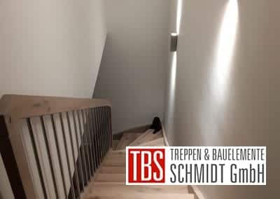 viertelgewendelte Wangentreppe Bexbach der Firma TBS Schmidt GmbH