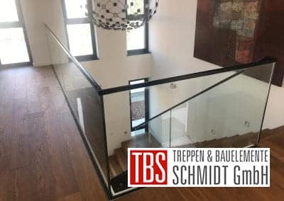 Bruestungsgelaender Faltwerktreppe Ludwigshafen der Firma TBS Schmidt GmbH