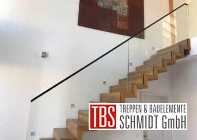 Glasgelaender Faltwerktreppe Ludwigshafen der Firma TBS Schmidt GmbH