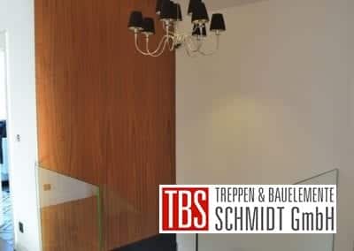 Glasgalerie Faltwerktreppe Heidesheim der Firma TBS Schmidt GmbH