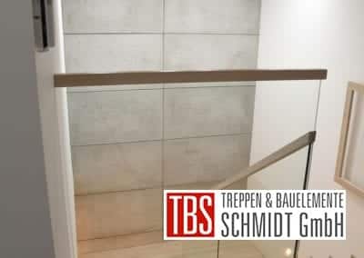 Bruestungsgelaender Faltwerktreppe Straubing der Firma TBS Schmidt GmbH