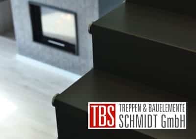 Glasgelaender Faltwerktreppe Mannheim der Firma TBS Schmidt GmbH
