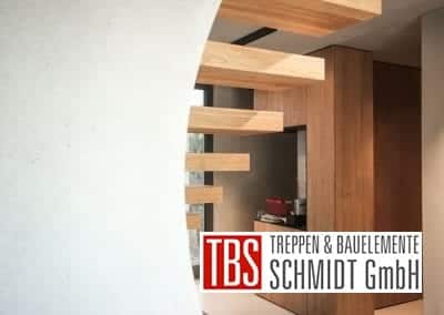 Rueckansicht Kragarmtreppe Muehltal der Firma TBS Schmidt GmbH