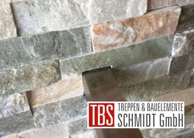Handlauf Kragarmtreppe Tiefenbronn der Firma TBS Schmidt GmbH